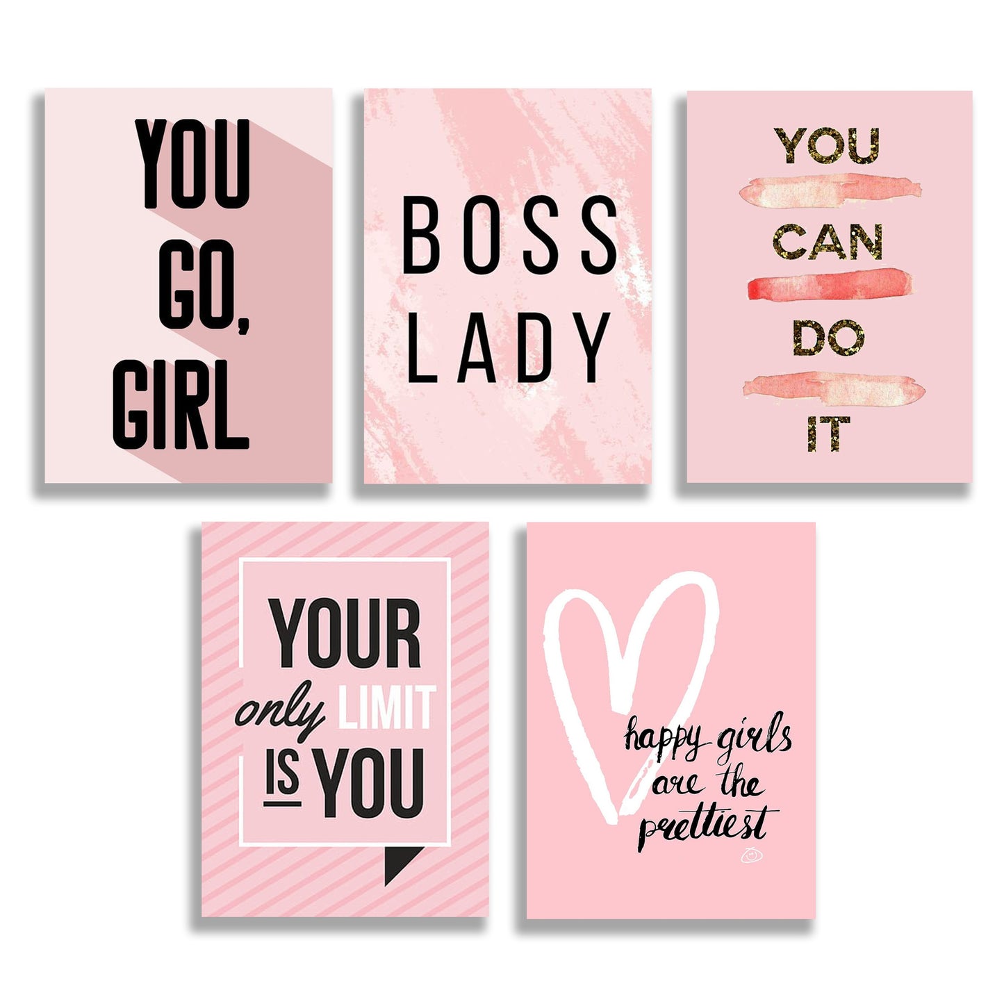 Decorative Wall Art Photo Tile Set – 5 Premium Pieces (8×11")