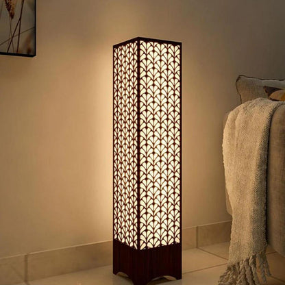 Modern Wooden Floor Lamp with Leaf Design for Home & Office